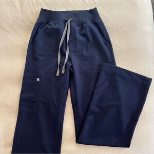 Figs High Waisted Isabel Wide Leg Scrub Pants